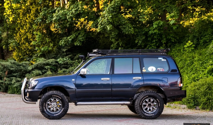 Toyota Land Cruiser cena 99800 przebieg: 430000, rok produkcji 1998 z Wąsosz małe 407